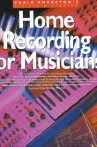 Cover of Home Recording for Musicians