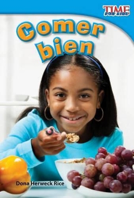 Book cover for Comer bien (Eating Right) (Spanish Version)