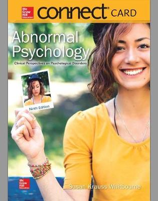 Book cover for Connect Access Card for Abnormal Psychology: Clinical Perspectives on Psychological Disorders