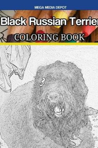 Cover of Black Russian Terrier Coloring Book