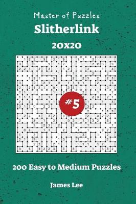 Book cover for Master of Puzzles Slitherlink - 200 Easy to Medium 20x20 vol. 5