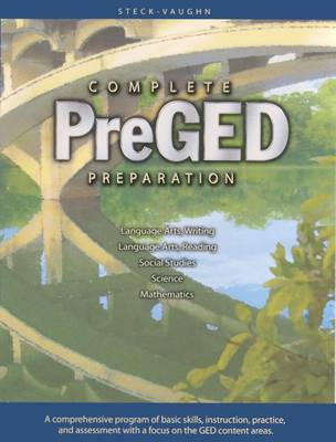 Book cover for Pre-GED Complete Preparation