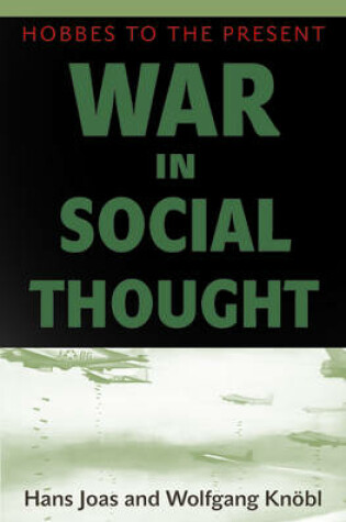 Cover of War in Social Thought