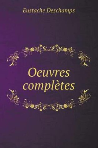 Cover of Oeuvres complètes