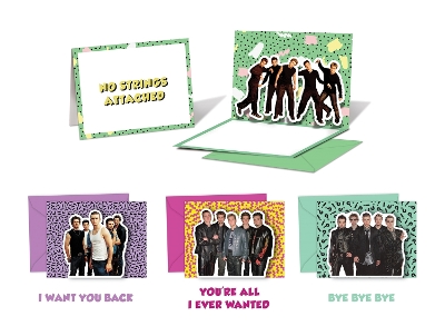 Cover of *NSYNC Pop-Up Notecards