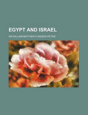 Book cover for Egypt and Israel