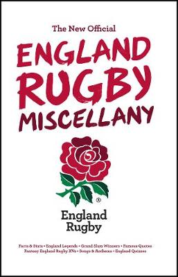 Book cover for The New Official England Rugby Miscellany