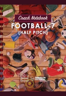 Book cover for Coach Notebook - Football-7 (Half pitch)