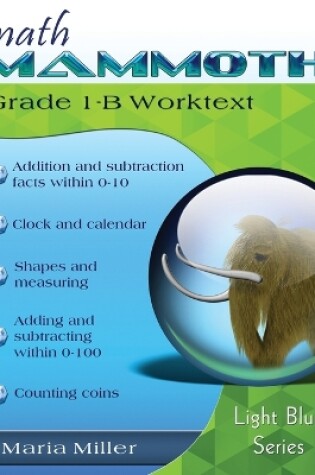 Cover of Math Mammoth Grade 1-B Worktext