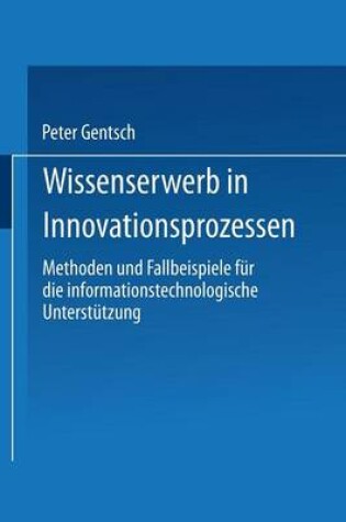 Cover of Wissenserwerb in Innovationsprozessen