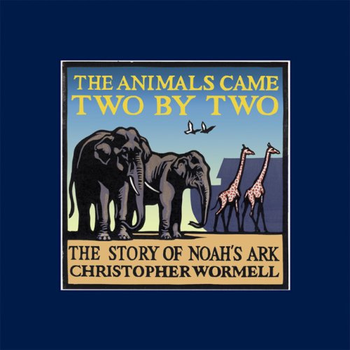 Book cover for The Animals Came Two by Two