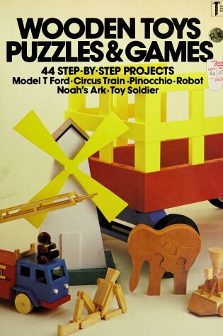 Cover of Wooden Toys, Puzzles and Games