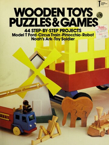 Book cover for Wooden Toys, Puzzles and Games