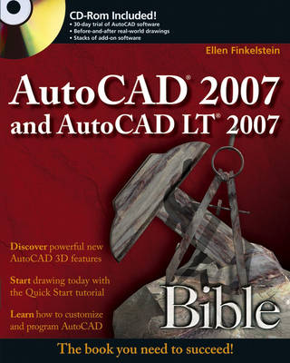 Book cover for AutoCAD 2007 and AutoCAD LT 2007 Bible