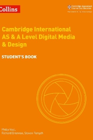 Cover of Cambridge International AS & A Level Digital Media and Design Student's Book