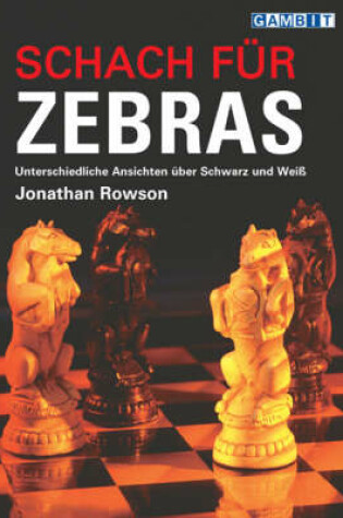 Cover of Schach Fur Zebras