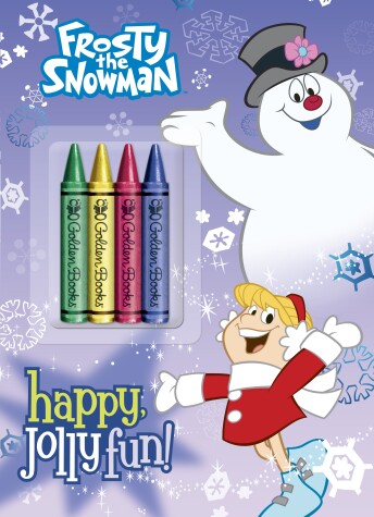 Book cover for Happy, Jolly Fun! (Frosty the Snowman)