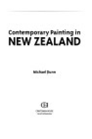 Cover of Contemporary Painting in New Zealand