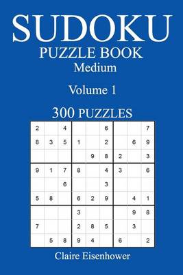 Book cover for Medium 300 Sudoku Puzzle Book