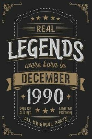 Cover of Real Legends were born in December 1990