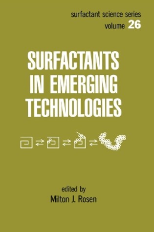Cover of Surfactants in Emerging Technology
