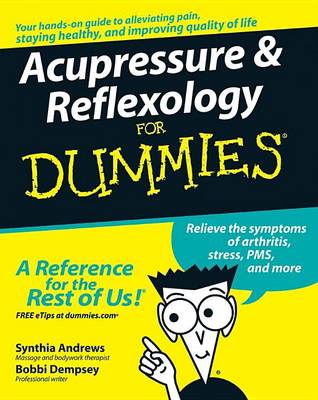 Book cover for Acupressure and Reflexology For Dummies