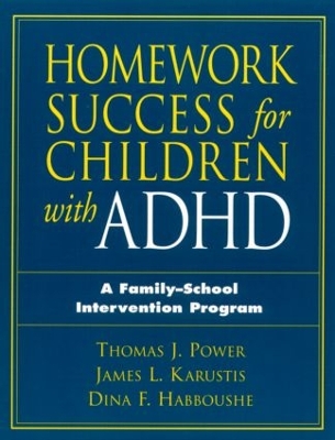 Book cover for Homework Success for Children with ADHD