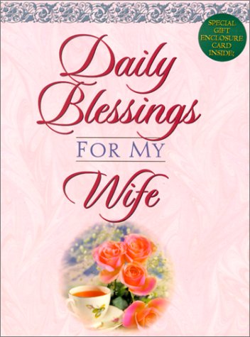 Book cover for Daily Blessings for My Wife