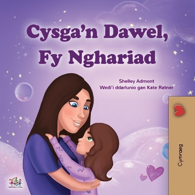 Book cover for Sweet Dreams, My Love (Welsh Children's Book)