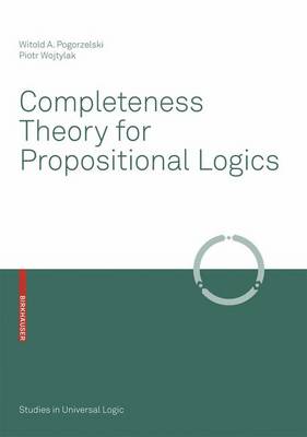 Cover of Completeness Theory for Propositional Logics