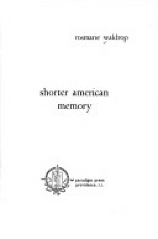 Cover of Shorter American Memory