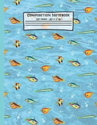 Book cover for Fish Composition Notebook