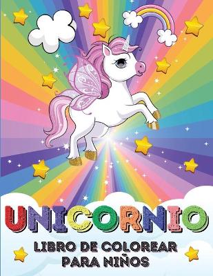 Book cover for Unicornio Libro de Colorear para Niños