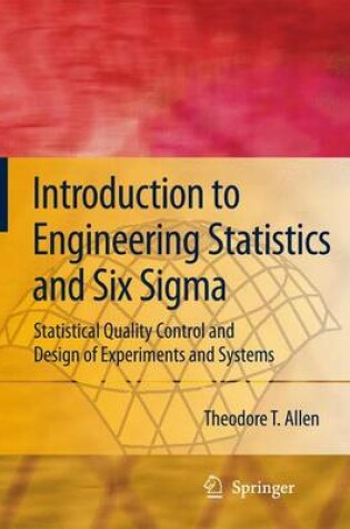 Cover of Introduction to Engineering Statistics and Six Sigma