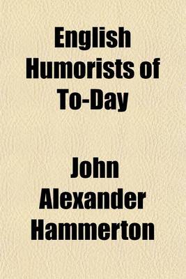 Book cover for English Humorists of To-Day