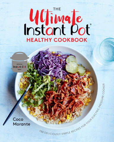 Book cover for The Ultimate Instant Pot Healthy Cookbook