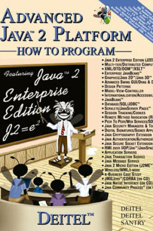 Cover of Advanced Java (TM) 2 Platform How to Program