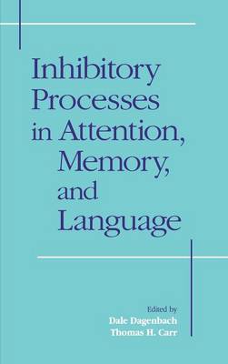 Cover of Inhibitory Processes in Attention, Memory and Language