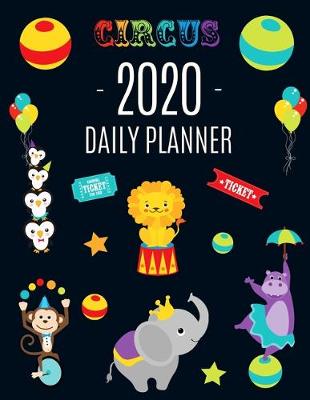 Cover of Funny Circus Animal Planner 2020