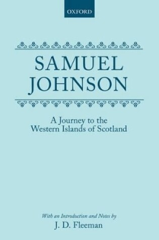 Cover of A Journey to the Western Islands of Scotland (1775)