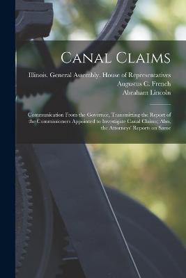 Book cover for Canal Claims