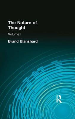 Book cover for Nature of Thought, The: Volume I