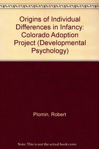 Book cover for Origins of Individual Differences in Infancy