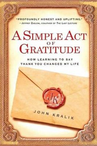 Cover of A Simple Act of Gratitude
