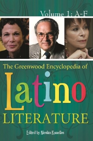 Cover of The Greenwood Encyclopedia of Latino Literature [Three Volumes]