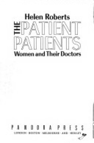 Cover of The Patient Patients