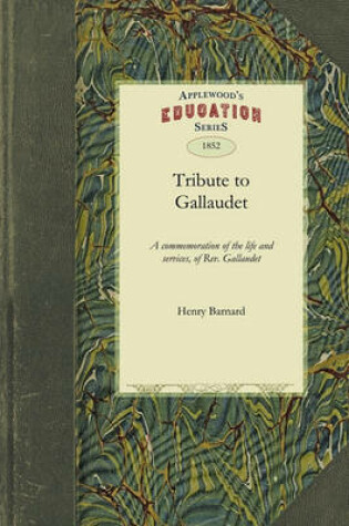 Cover of Tribute to Gallaudet