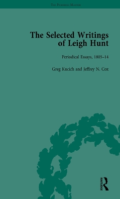 Book cover for The Selected Writings of Leigh Hunt Vol 1