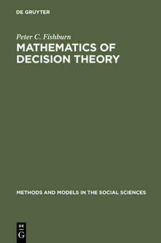 Cover of Mathematics of Decision Theory