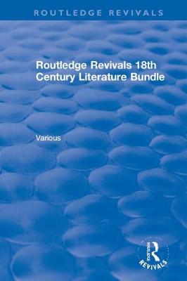 Book cover for 18th Century Literature Bundle